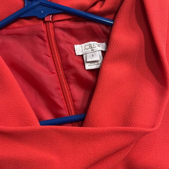 J-Crew Red/Orange Dress - Picture 3 of 4